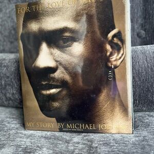 Michael Jordan hardcover book “ for the love of the game” set.sealed, brand new